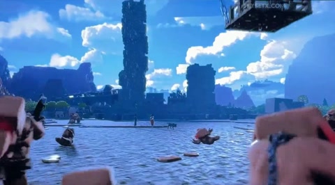 A Minecraft Movie (2025) Telesync 720p h264 [English-Hindi]