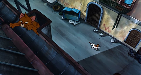 Oliver & Company (1988) BluRay 720p hevc [Hindi-English]