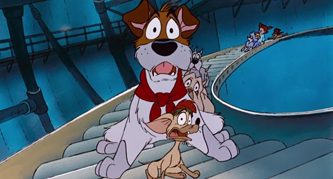 Download Oliver & Company (1988) BluRay 1080p hevc [Hindi-English] | Filmy21