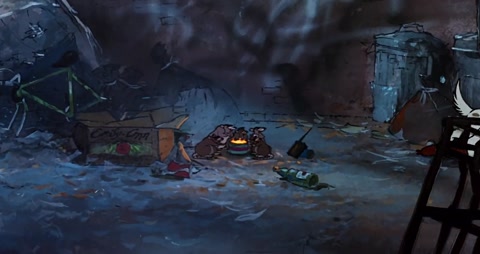 Oliver & Company (1988) BluRay 720p h264 [Hindi-English]