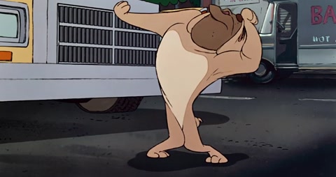 Oliver & Company (1988) BluRay 720p h264 [Hindi-English]